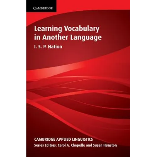 Learning Vocabulary in Another Language - Paperback
