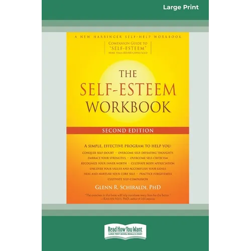 The Self-Esteem Workbook [Large Print 16 Pt Edition] - Paperback