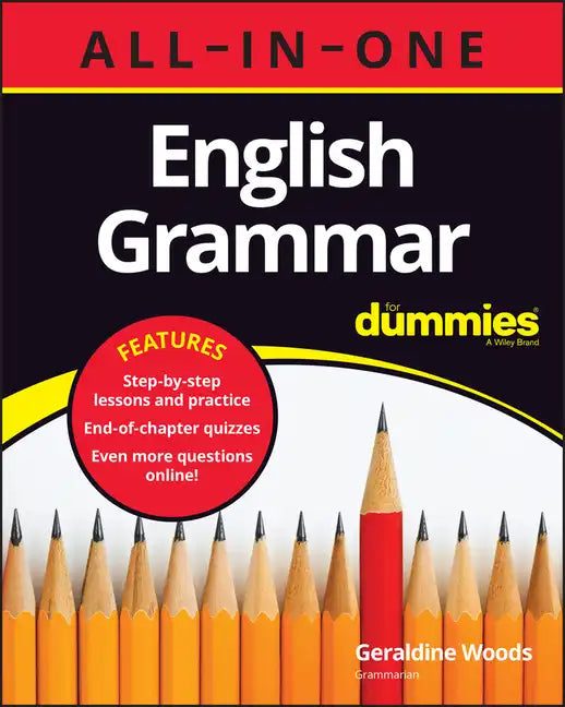 English Grammar All-In-One for Dummies (+ Chapter Quizzes Online) - Paperback