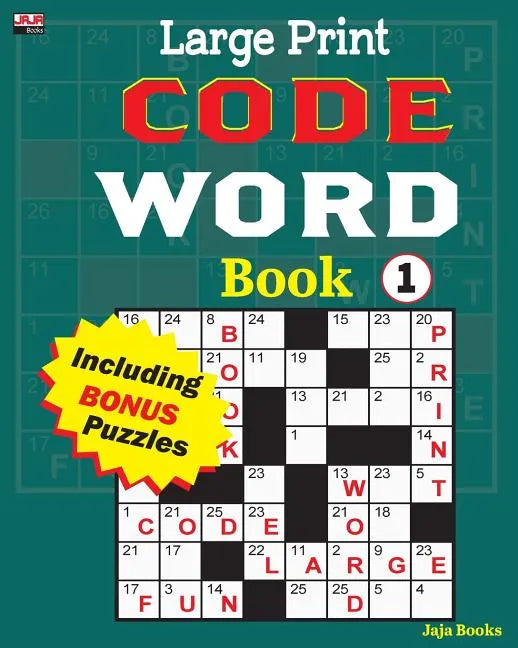 Large Print CODE WORD Book 1 - Paperback
