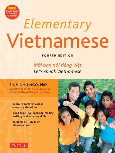 Elementary Vietnamese: Let's Speak Vietnamese, Revised and Updated Fourth Edition (Free Online Audio and Printable Flash Cards) - Paperback