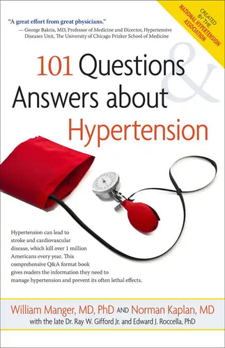 101 Questions and Answers about Hypertension - Paperback