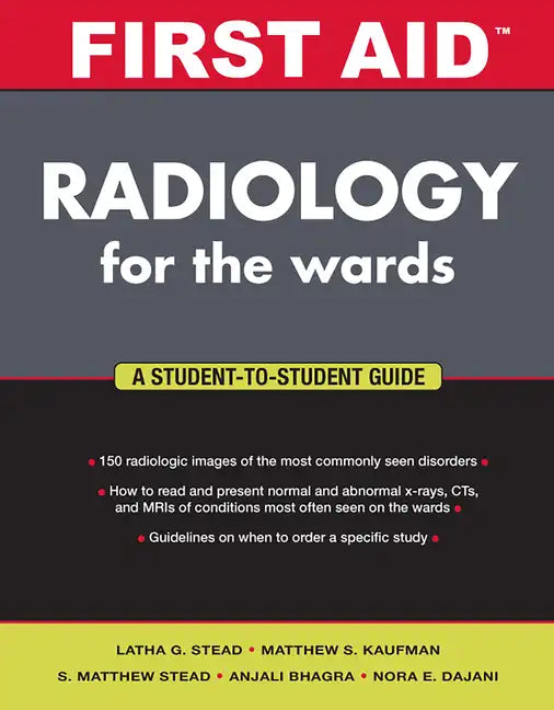 First Aid Radiology for the Wards - Paperback