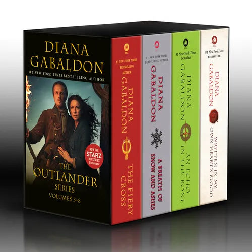 Outlander Volumes 5-8 (4-Book Boxed Set): The Fiery Cross, a Breath of Snow and Ashes, an Echo in the Bone, Written in My Own Heart's Blood - Paperback