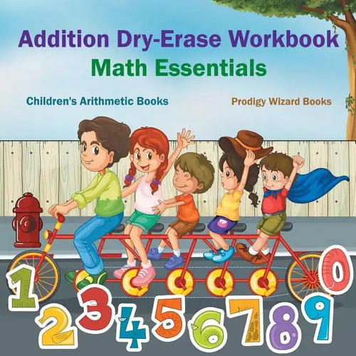 Addition Dry-Erase Workbook Math Essentials Children's Arithmetic Books - Paperback