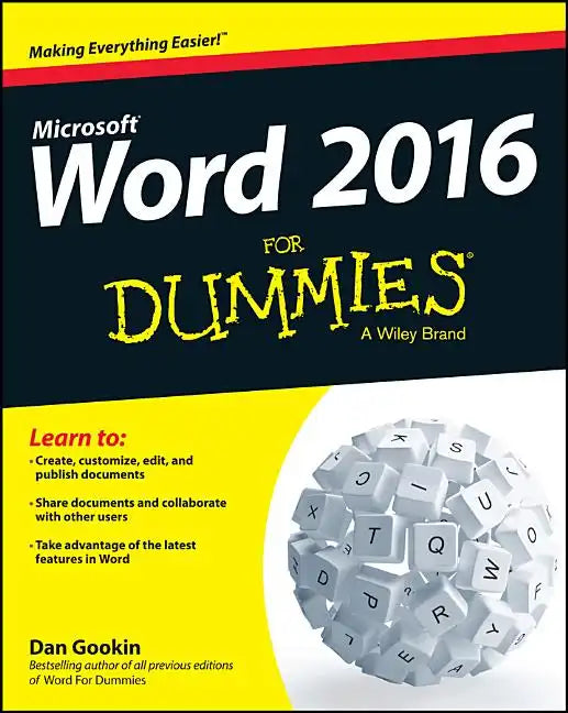 Word 2016 for Dummies - Paperback