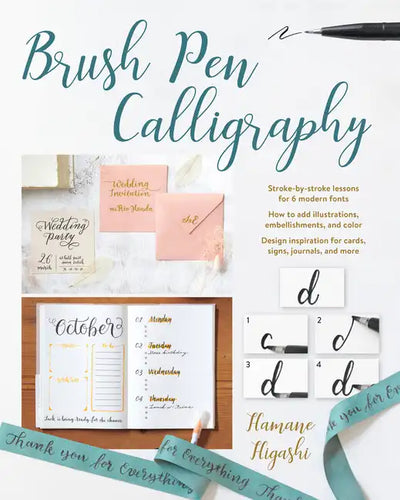 Brush Pen Calligraphy - Paperback