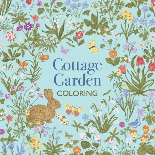 Cottage Garden Coloring (Keepsake Coloring Books) - Paperback