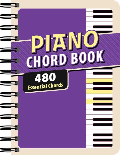 Piano Chord Book: 480 Essential Chords - Spiral