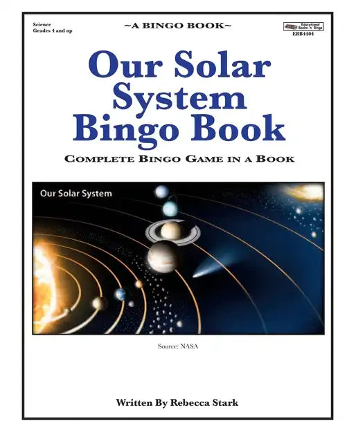Our Solar System Bingo Book: Complete Bingo Game In A Book - Paperback