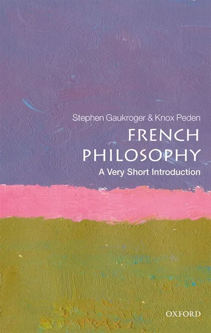 French Philosophy: A Very Short Introduction - Paperback