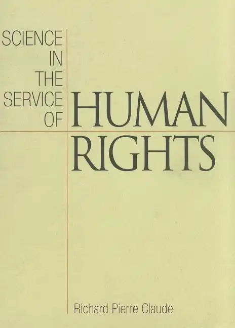 Science in the Service of Human Rights - Paperback