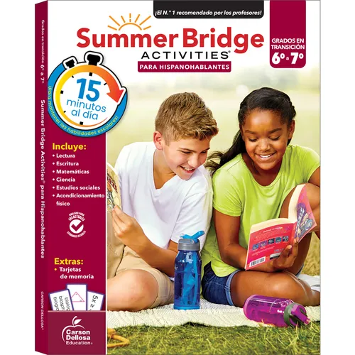 Summer Bridge Activities Spanish 6-7, Grades 6 - 7 - Paperback