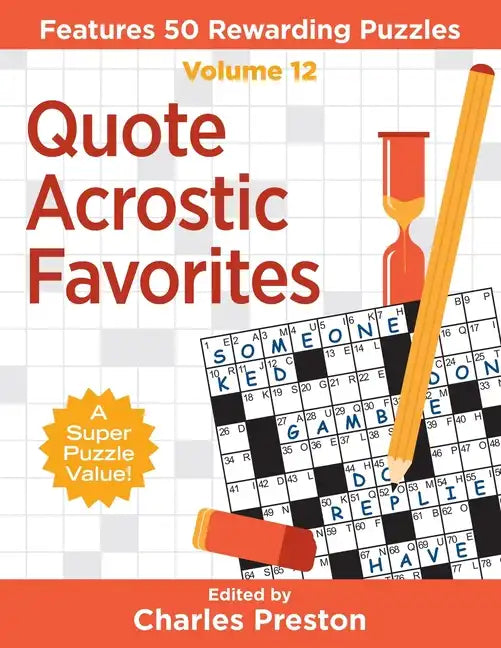 Quote Acrostic Favorites: Features 50 Rewarding Puzzles - Paperback