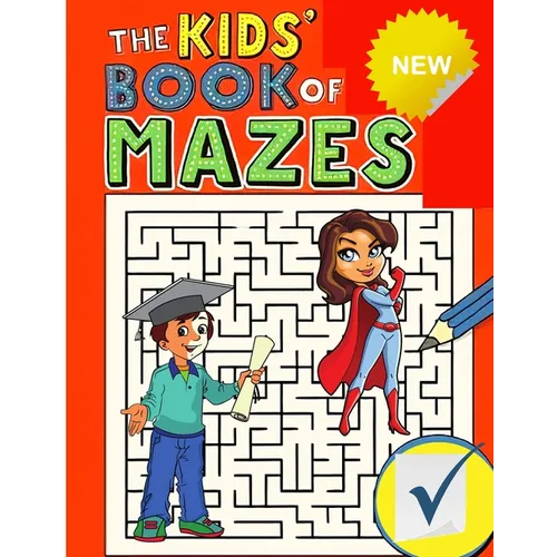 Maze Puzzle Book for Kids: Fun Mazes for Kids, Maze Activity Book: Fun Mazes for Kids, Maze Activity Workbook - Paperback