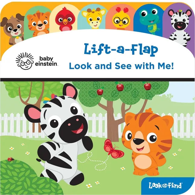 Baby Einstein: Look and See with Me! Lift-A-Flap Look and Find - Board Book