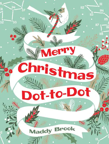 Merry Christmas Dot-To-Dot Coloring Book - Paperback