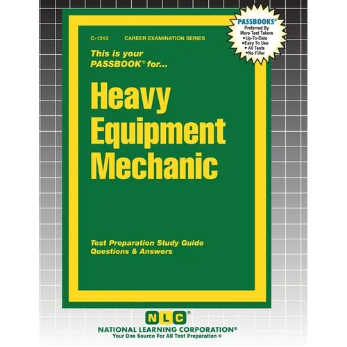 Heavy Equipment Mechanic - Paperback