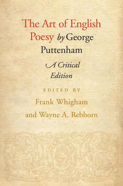 The Art of English Poesy - Paperback