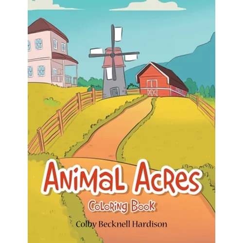 Animal Acres: Coloring Book - Paperback