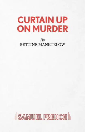 Curtain Up On Murder - Paperback