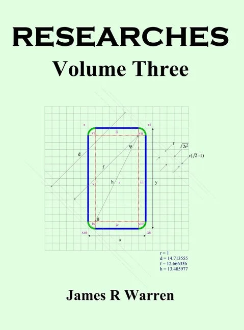 Researches: Volume Three - Hardcover