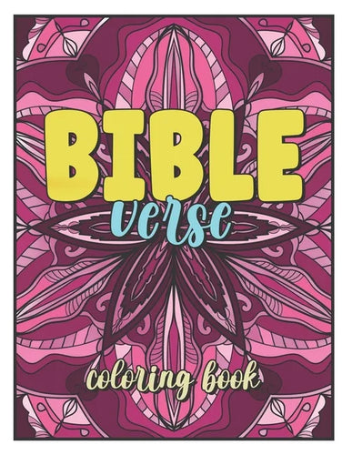 Bible Verse Coloring Book: Christian Coloring Books For Adults, Christian Mandala Coloring Book - Paperback