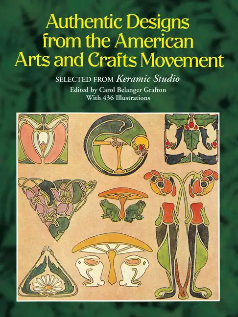 Authentic Designs from the American Arts and Crafts Movement - Paperback