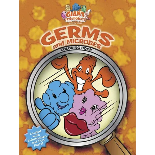 Giantmicrobes--Germs and Microbes Coloring Book - Paperback