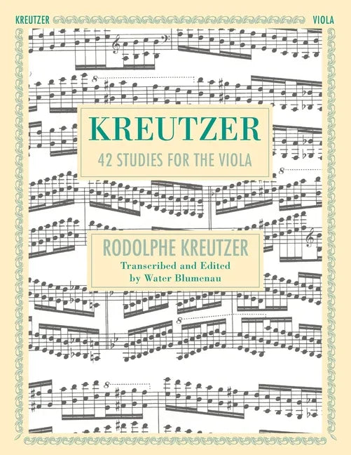 42 Studies: Transcribed for Viola (Schirmer's Library of Musical Classics, Volume 1737) - Paperback