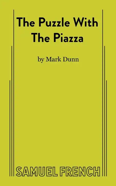 The Puzzle With The Piazza - Paperback