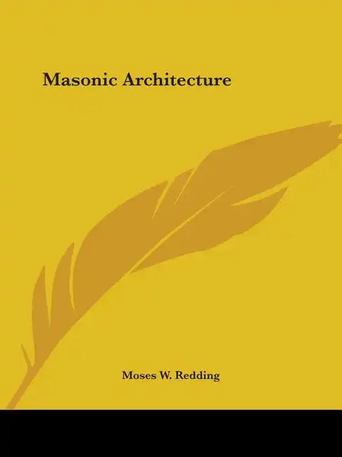 Masonic Architecture - Paperback