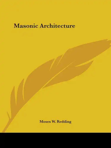 Masonic Architecture - Paperback