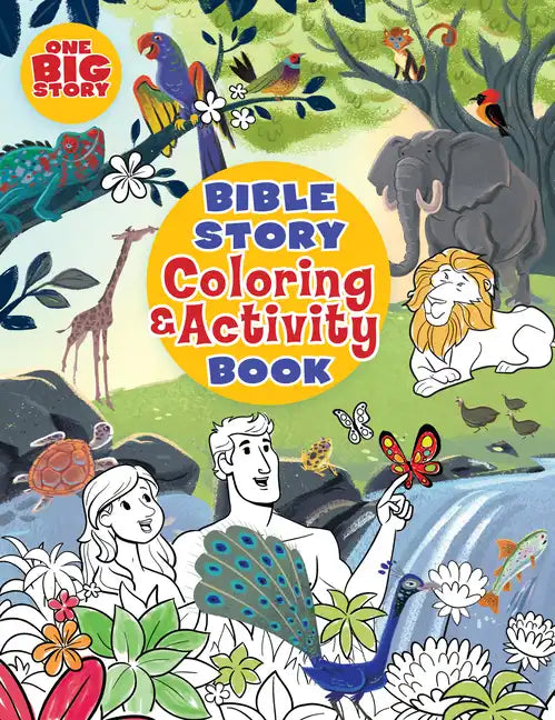 Bible Story Coloring and Activity Book - Paperback