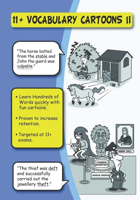 11+ Vocabulary Cartoons II - Paperback