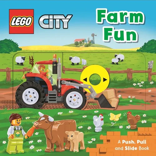 Lego(r) City. Farm Fun: A Push, Pull and Slide Book - Board Book
