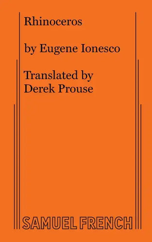 Rhinoceros - Paperback