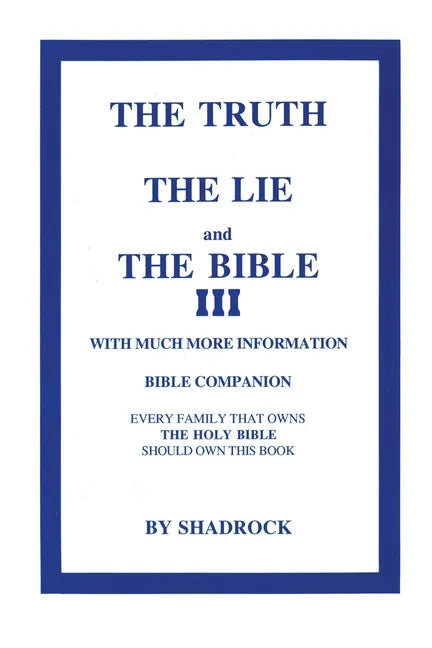 The Truth, The Lie and The Bible - Paperback