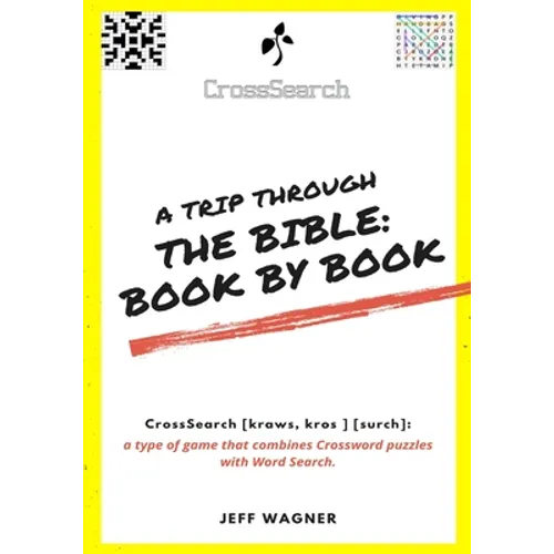 CrossSearch Puzzles: A Trip Through the Bible - Book by Book - Paperback