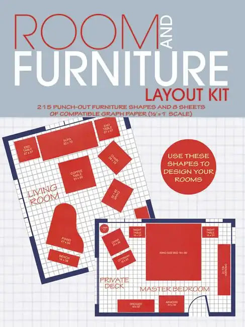Room and Furniture Layout Kit - Paperback