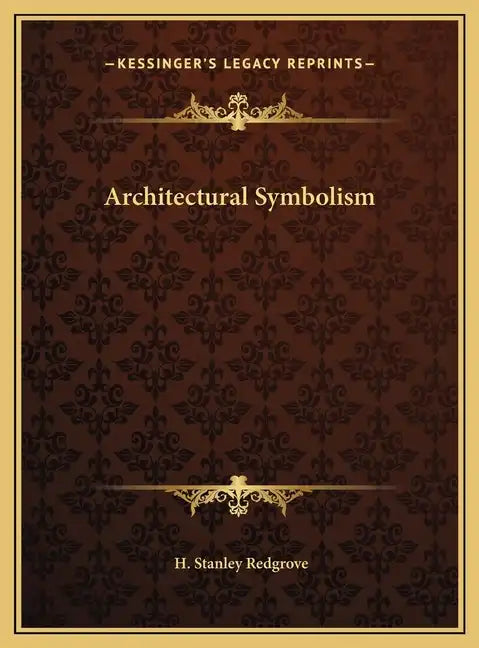 Architectural Symbolism - Hardcover