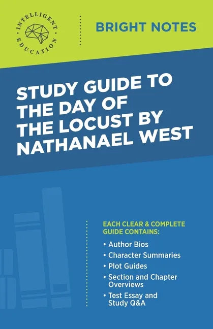 Study Guide to The Day of the Locust by Nathanael West - Paperback