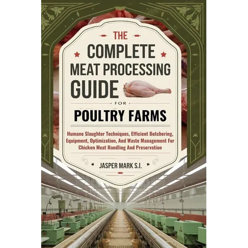 The Complete Meat Processing Guide for Poultry Farms: Humane Slaughter Techniques, Efficient Butchering, Equipment, Optimization, And Waste Management - Paperback