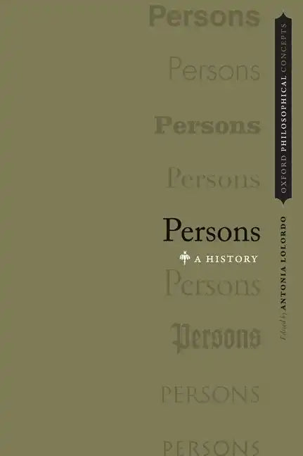 Persons: A History - Paperback