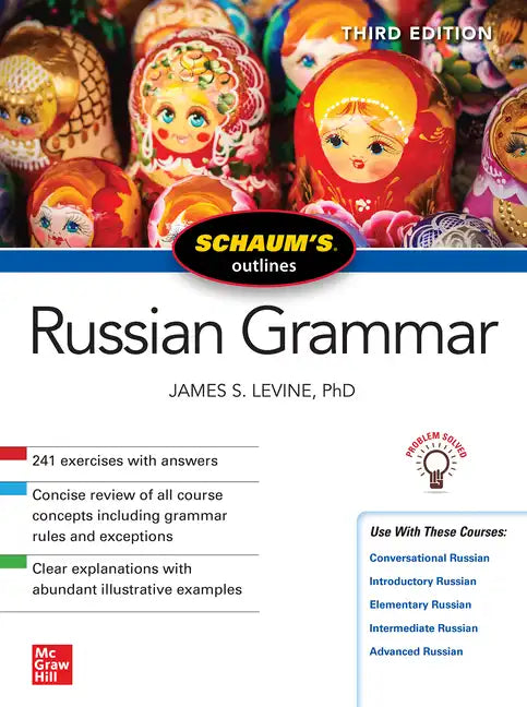 Schaum's Outline of Russian Grammar, Third Edition - Paperback