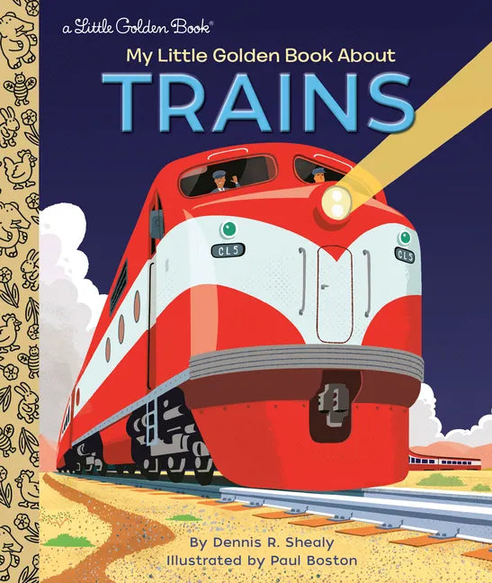 My Little Golden Book about Trains - Hardcover