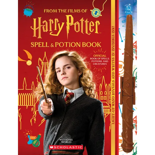 Harry Potter Spell and Potion Book: Official Book of Spells, Potions, and Creatures - Paperback