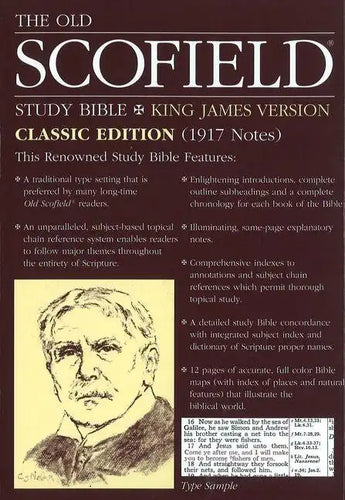 Old Scofield Study Bible-KJV-Classic - Bonded Leather