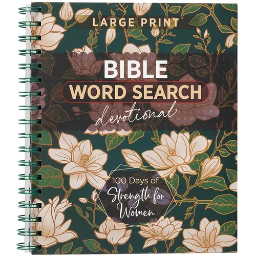 100 Days of Strength for Women: Bible Word Search Devotional - Paperback