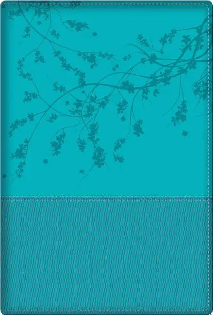 Biblia de la Mujer Conforme Al Corazón de Dios: Duotono Aqua - Imitation Leather